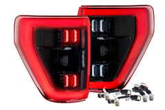 Morimoto XB LED Tail Lights: Ford F-150 (21-23) (Red)