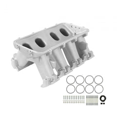 Hi-Ram Lower Manifold GM LS7 Carbureted Base Only Holley