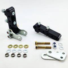 8.8 Adjustable Billet Shock Mount Brackets (fits 79-04 Mustang) UPR