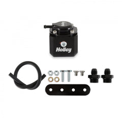 IN-LINE FUEL PULSE Damper FUEL PULSE Damper, 8AN, Standard RANGE 40-70 PSI Holley