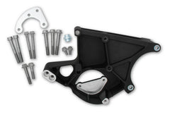 LS/LT High-Mount Accessory Drive Bracket Black Driver's Side P/S & Alt Bracket for Applications Without A/C or Using Factory A/C Bracket Holley