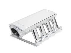 Sheet Metal Fabricated Intake Manifold Holley Sheet Metal Fabricated Intake Manifold For 2015-2017 Ford 5.0L Coyote Engines 90Mm Throttle Body Opening + Fuel Rail Kit Silver Finish With Logo Sniper EFI