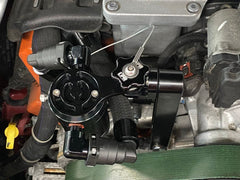 Plug N Play™ SC Oil Catch Can Separator 2.25 inch (fits 18-23 Jeep Trackhawk & 21-23 Durango Hellcat 6.2)