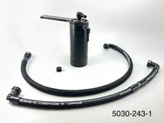 Plug N Play™ Pro Series Single Valve Oil Catch Can Separator (fits 19-25 GM Chevrolet GMC Truck SUV 6.2L) UPR