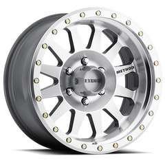 Aluminum Wheels 18x9 Double Standard MR304 Bolt Pattern 6 On 139.7 Offset -12 Lip Size 3.86 Machined SL Clear Coat Method