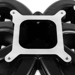 Single Plane Intake GM LS1/LS2/LS6 Black Ceramic Coated, Carbureted Single Plane Intake Manifold Fits All GM LS Gen III or IV Engines Equipped with LS1/LS2/LS6 Style Cathedral Port Cylinder Heads Holley
