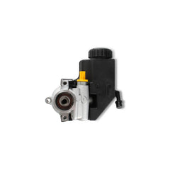 Power Steering Kit for Gen III Hemi Swaps Late Car Low Pressure Power Steering Kit W/ Saginaw Type II Pump, Mounting Bracket, and Pulley Fits 2014 & Up Gen III Hemi Engines (5.7L and 6.4L) Fits Engines with 4.82 Damper Spacing (see Drawing) Holley