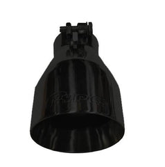 Exhaust Tail Pipe Tip 10-13 Carmaro V6 2.5 in In/4.5 in Out Black Double Wall Tip Bolt On Hardware Not Incl Black Finish 304 Stainless Steel Pypes Exhaust