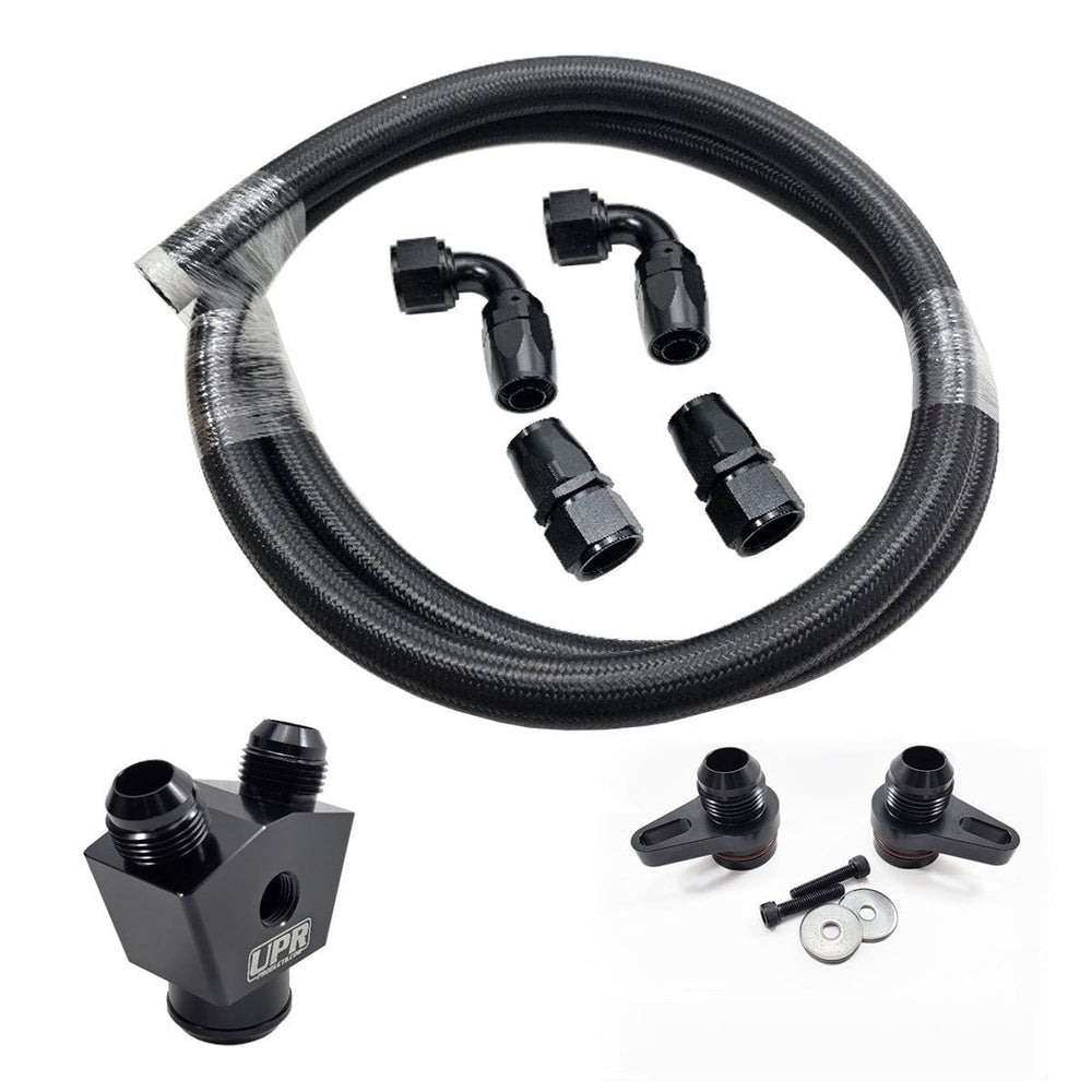 UPR Coolant Crossover Replacement Fittings and Hose (fits 96-12 4.6 5.4 DOHC Modular Engines)
