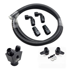 UPR Coolant Crossover Replacement Fittings and Hose (fits 96-12 4.6 5.4 DOHC Modular Engines)