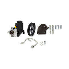 Power Steering Kit for Gen III Hemi Swaps Early Car Low Pressure Fits 2003-2008 5.7L & 2005-2010 6.1L Gen III Hemi Engines with Car Style Accessory Drive Also Fits Some 2009-2013 5.7L & 2011-2013 6.4L with 4.34-inch Belt Spacing Holley