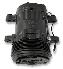 SD7 A/C Compressor Black Holley