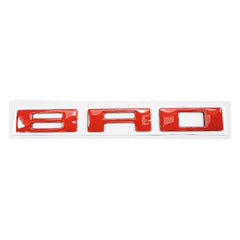 Raised Dash Letter Inserts (fits 21-26 Ford Bronco) AMP