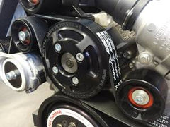 Whipple 10-Rib Race Belt System - installed