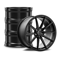 Velgen Satin Black Lightweight Series VF10 20" 2015-2023 Mustang
