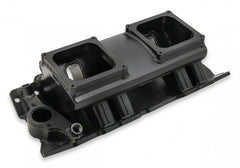 Sheet Metal Fabricated Intake Manifold Big Block Chevy Fabricated Intake Manifold Bbc Single Plane 2 X 4500 Black With Logo Sniper EFI