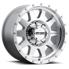 Aluminum Wheels 18x9 The Standard MR301 Bolt Pattern 8 On 170 Offset 18 Lip Size 2.68 Machined SL Clear Coat Method