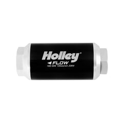 175 GPH HP Billet Fuel Filter Inlet Size 8 An O-Ring Street/strip EFI Applications Post Filter 10 Micron Holley