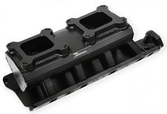 Sheet Metal Fabricated Intake Manifold Ford 289-302 Sheet Metal Fabricated Intake Manifold 289-302 Small Block Ford Dual Quad Single Plane Carbureted Black With Logo Sniper EFI