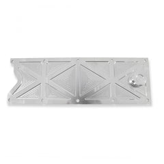 LS Valley Cover with Oil Fill Natural Billet for GM LS1/LS6 Applications, Trussed Design Holley