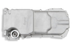 GM Gen V LT Swap Oil Pan Drag Race As Cast with Turbo Oil Return GM Gen V LT Swap Oil Pan Drag Race As Cast Includes Special Drag Race Hinged Door Baffles & Pickup with Turbo Oil Return Holley