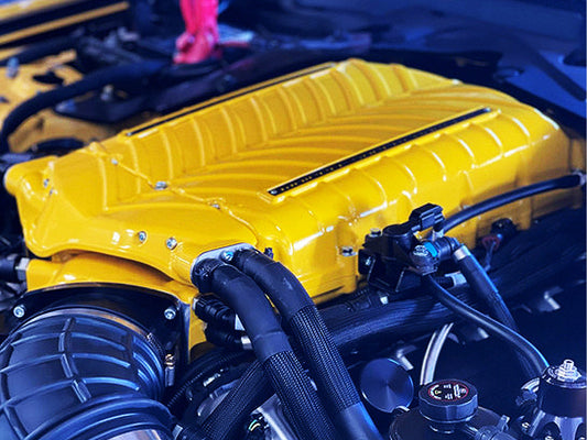 Larry's Beautiful Yellow Mustang GT350, Hypermotive