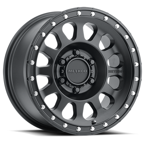 Aluminum Wheels 20x9 MR315 Bolt Pattern 6 On 139.7 Offset 0 Lip Size 2.13 Matte Black MB Method