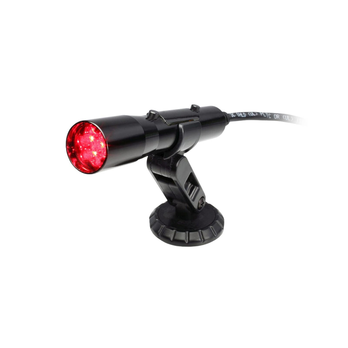 Standalone Shift Light Black Tube, Red LED Direct Wire Connection Sniper EFI