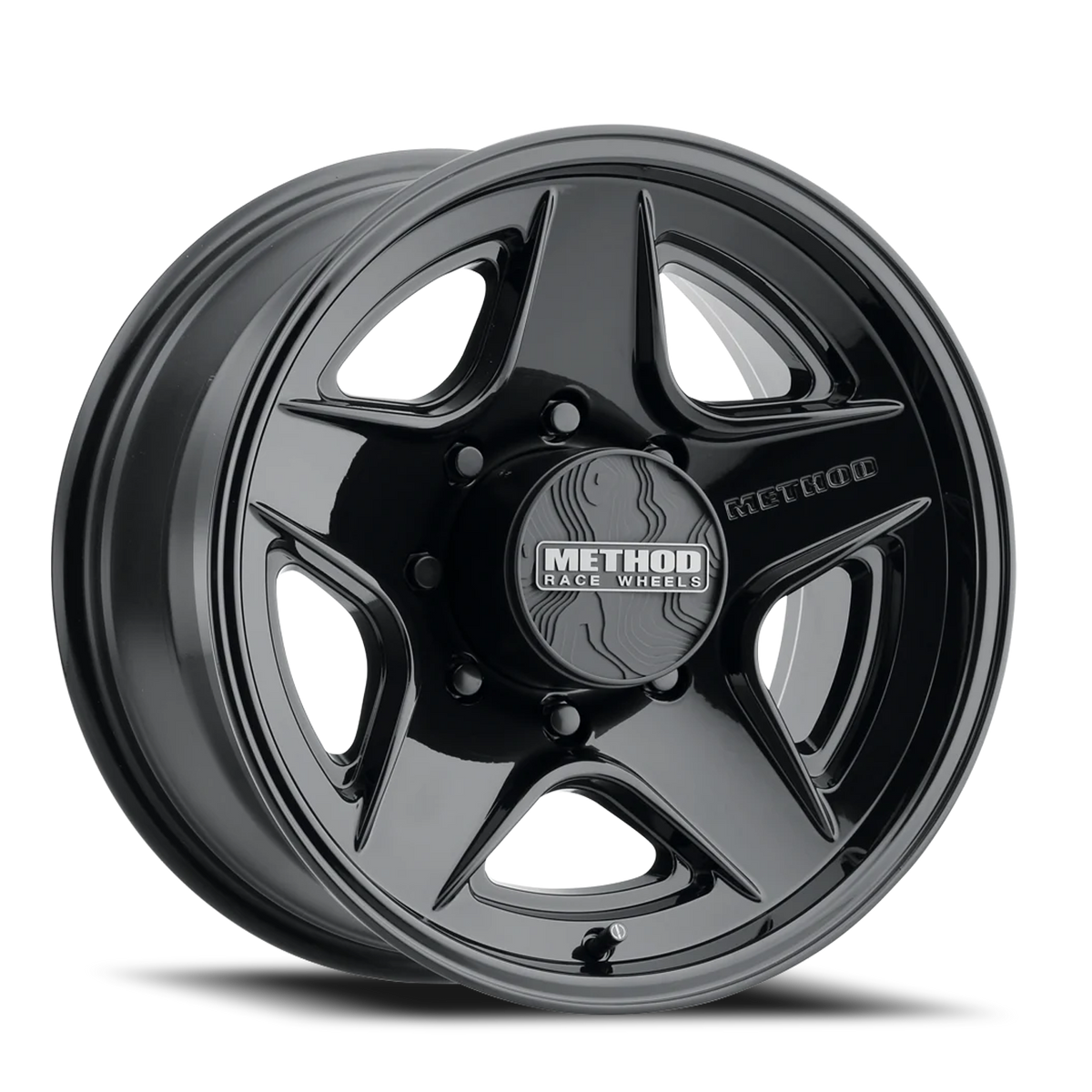 Aluminum Wheels 18x9 MR319 Bolt Pattern 8 On 180 Offset 18 Lip Size 1.06 Gloss Black GB Method