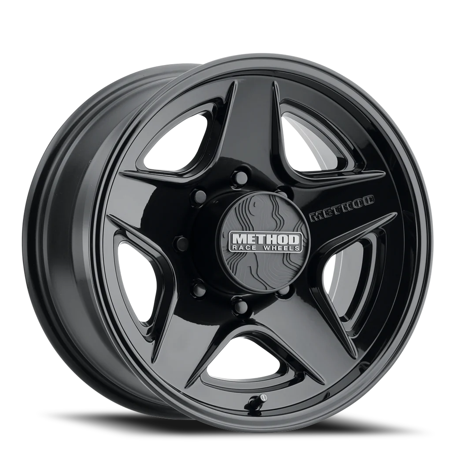 Aluminum Wheels 20x9 MR319 Bolt Pattern 8 On 180 Offset 18 Lip Size 1.06 Gloss Black GB Method