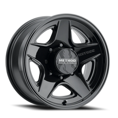 Aluminum Wheels 18x9 MR319 Bolt Pattern 8 On 180 Offset 18 Lip Size 1.06 Gloss Black GB Method