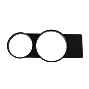 Billet Cup Holder Bezel (fits 05-09 Ford Mustang) UPR