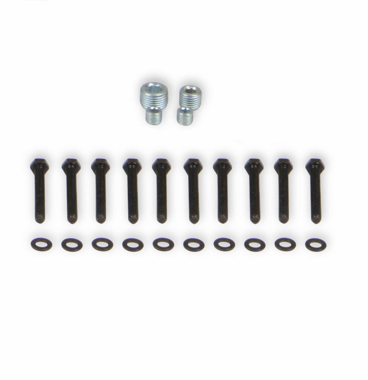 Hardware Kit for 300-294Bk and 300-295Bk Split Intake-Black Hardware Kit for SPLIT Intake-Black Holley