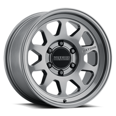 Aluminum Wheels 17x8.5 MR316 Bolt Pattern 6 On 139.7 Offset 0 Lip Size 2.76 Gloss Titanium TT Method