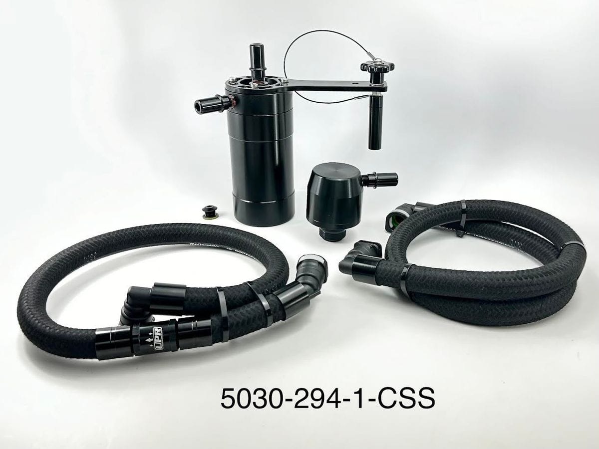 Plug N Play™ Single Valve Oil Catch Can with CSS (fits 2023-2026 Ford F250 7.3 Godzilla/6.8 Gas) UPR