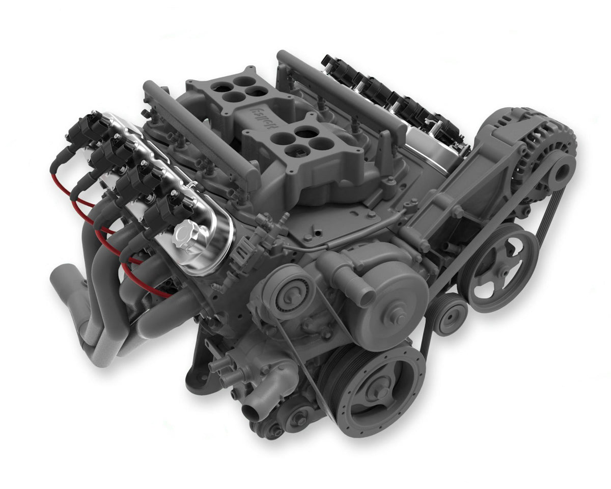 Tall LS Valve Covers Polished Tall LS Valve Covers W/ Coil Mounting Posts, Cast Aluminum Polished Finish Holley