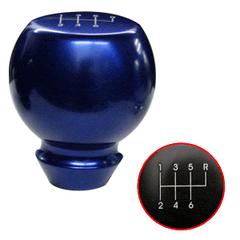 Billet Shift Knob Large Flat Top Flare 5 Speed 4.6 (fits 79-14 Mustang) UPR