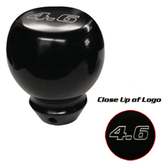 Billet Shift Knob Large Flat Top Flare 5 Speed 4.6 (fits 79-14 Mustang) UPR