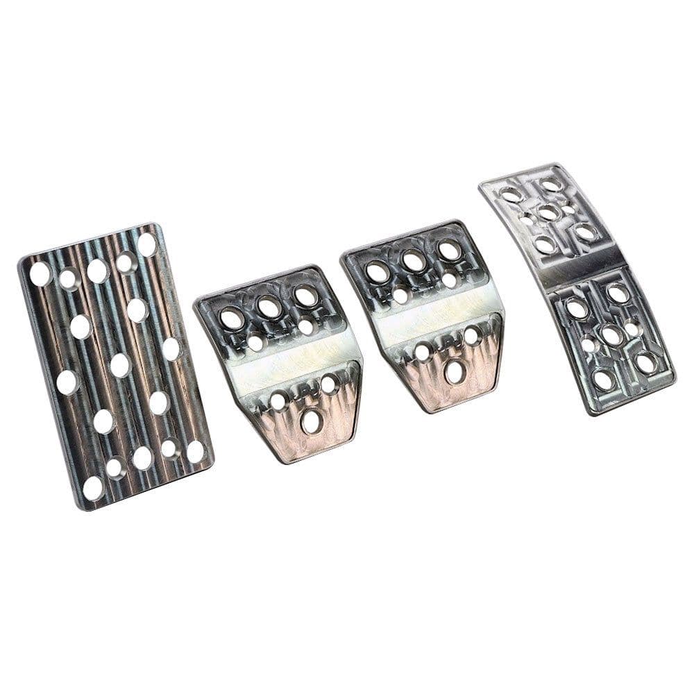Billet Racing Pedal Kit Heel Toe Anti-Slip (fits 79-04 Ford Mustang) UPR