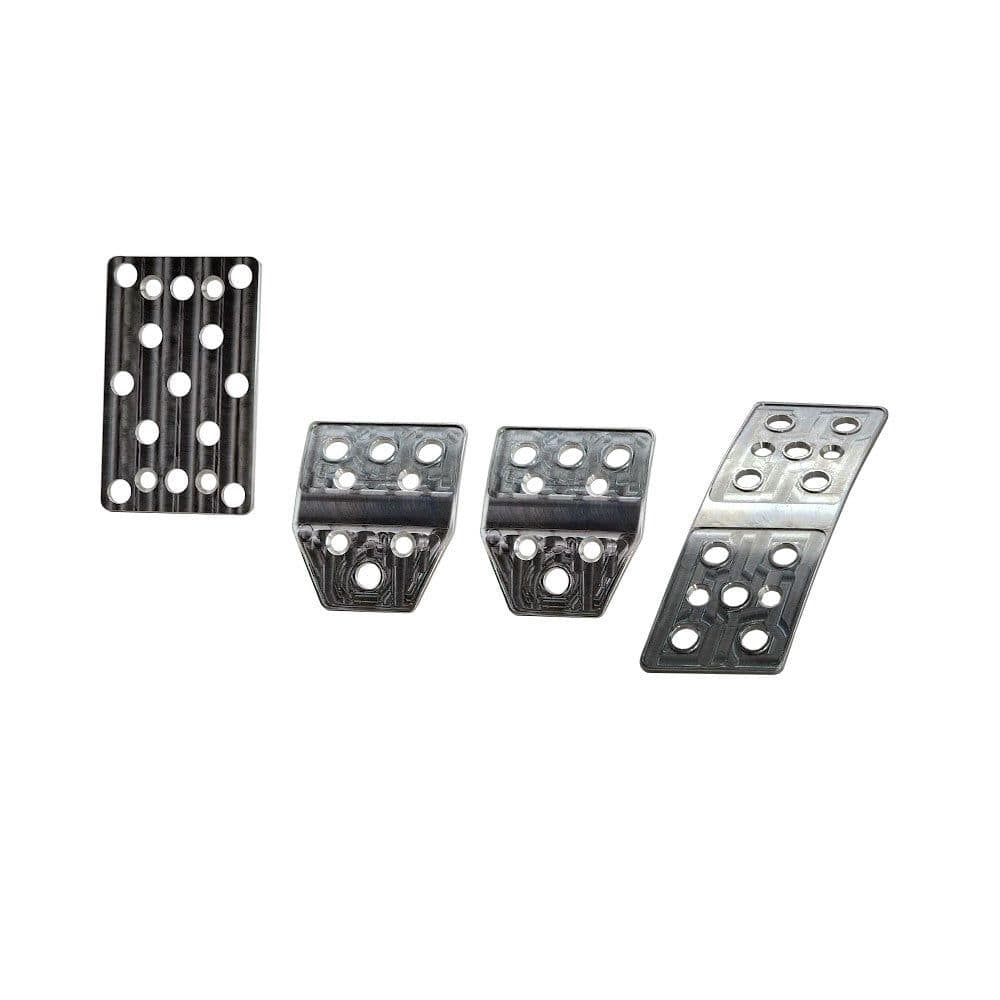 Billet Racing Pedal Kit Heel Toe Anti-Slip (fits 79-04 Ford Mustang) UPR