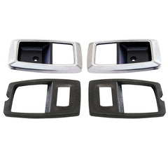 Deluxe Door Handle Bezels - Chrome (fits 79-93 Mustang) UPR