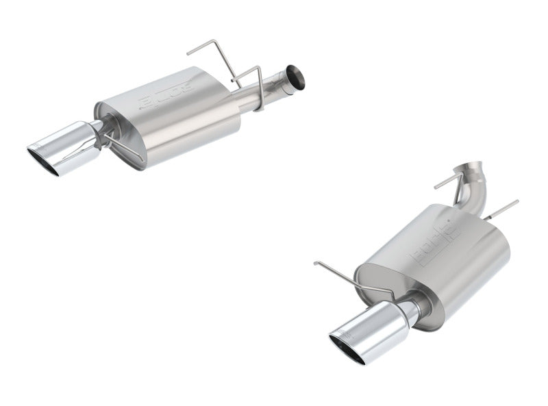 Borla 13-14 Mustang GT/Boss 302 5.0L V8 RWD Single Split Rr Exit S-Type Exhaust (rear section only) - additional view 2