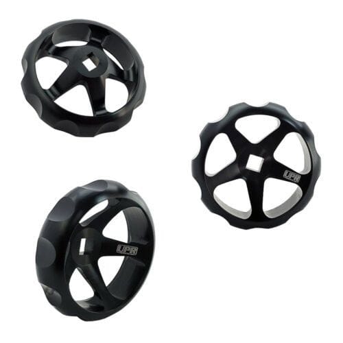 UPR Billet Nitrous & CO2 Bottle Valve Handle Knob Hand Wheel 5lb 10lb 15lb 2.5lb