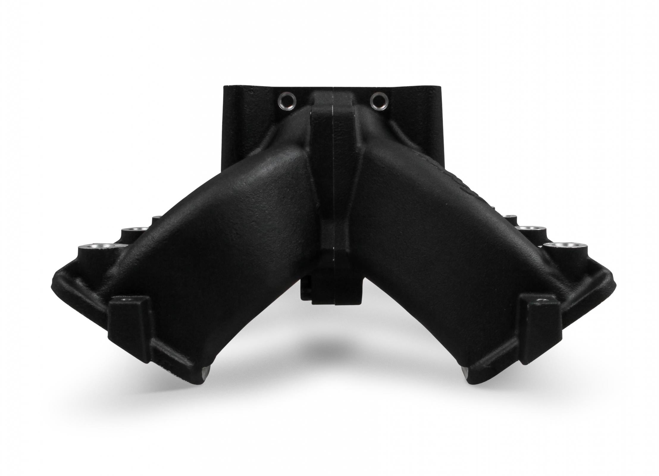 Single Plane EFI Split-Design Race Intake Manifold- GM LS3/L92- Black EFI Single Plane Split-Design Race Intake Manifold Fits All GM LS Gen III or IV Engines Equipped with LS3/L92 Cylinder Heads Holley