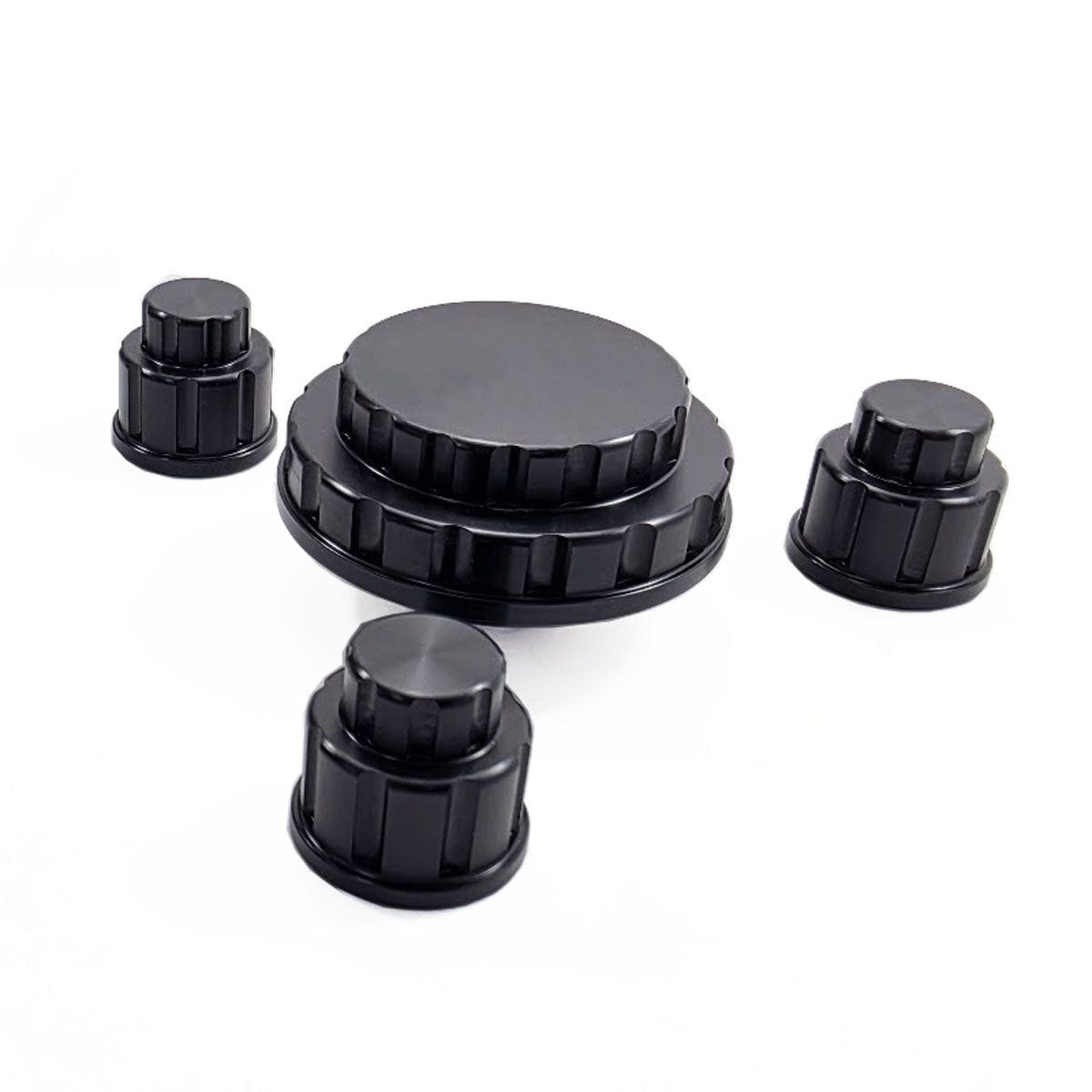 Billet Strut Tower Cap Covers (fits 15-24 Ford Mustang) UPR