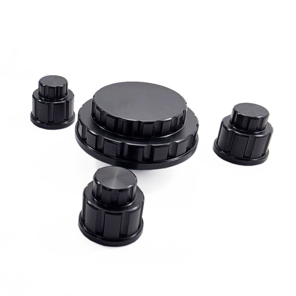 Billet Strut Tower Cap Covers (fits 15-24 Ford Mustang) UPR