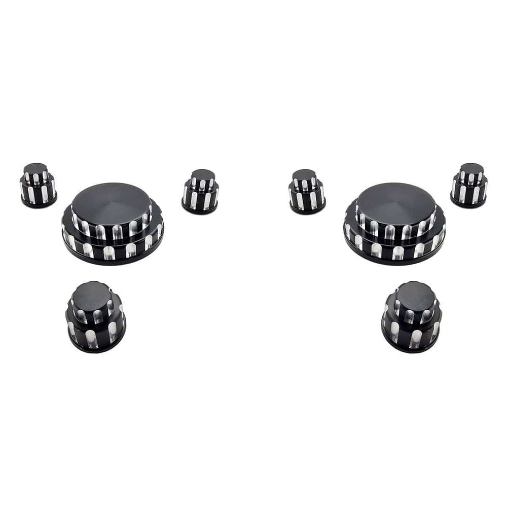 Billet Strut Tower Cap Covers (fits 15-24 Ford Mustang) UPR