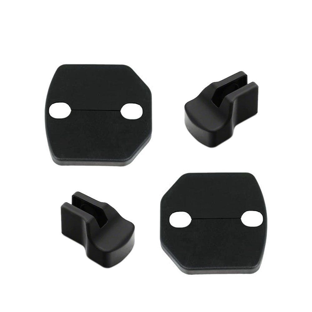 Door Hinge & Striker 4pc Cover Set (fits 15-24 Mustang) UPR