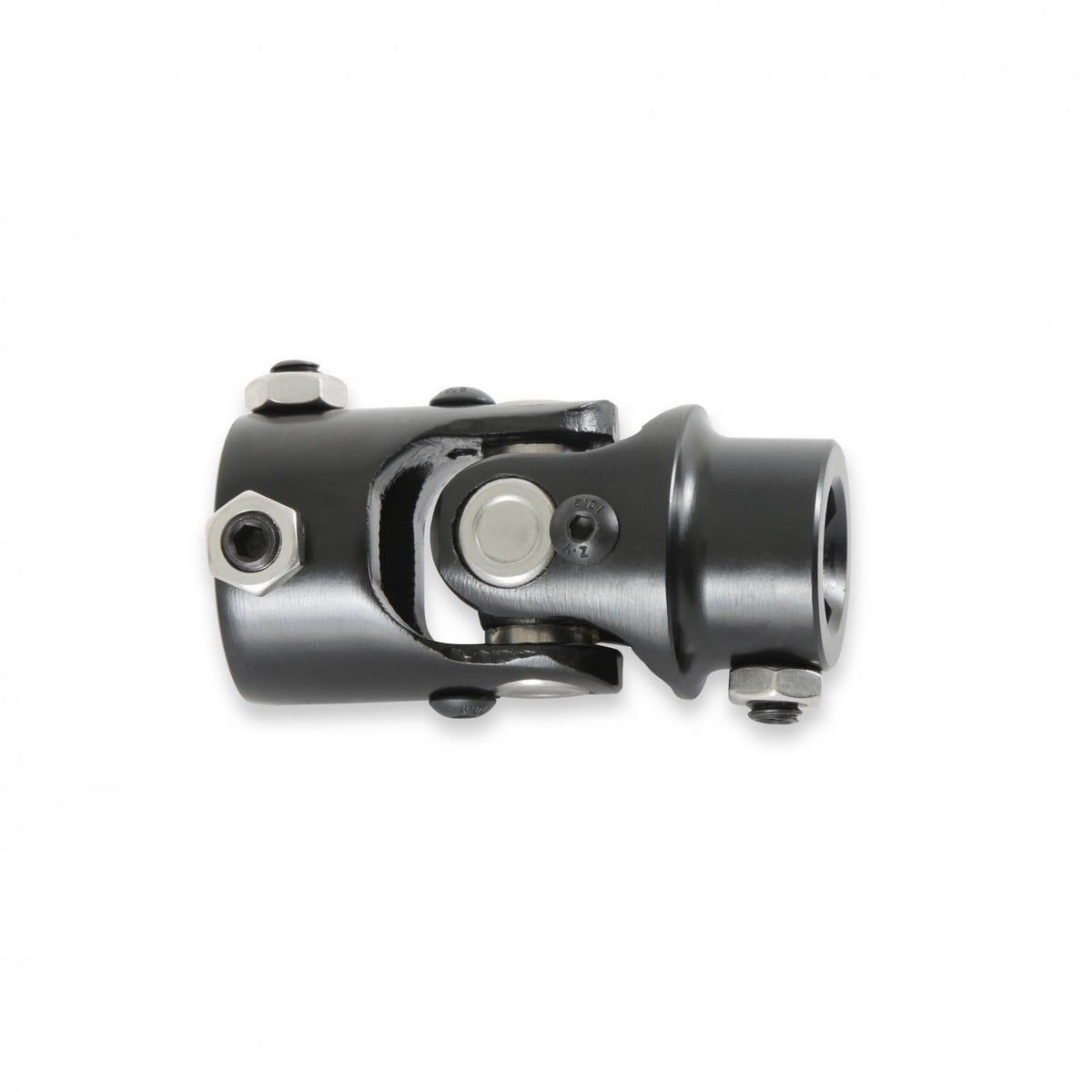 U-Joint Steel Black Zinc 1-48 Spline to 3/4-DD Holley