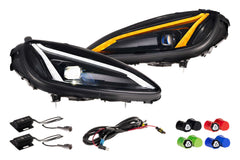 Morimoto XB LED Headlights (Gen II): Chevrolet Corvette C6 (05-13)